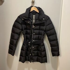 Add Down woman’s black puffer coat